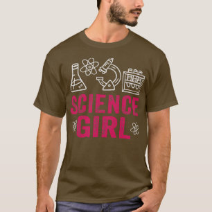 Girl Scientist Chemie Dozentin Women Gir T-Shirt
