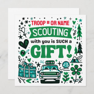 Girl Scoup Holiday Card Programm