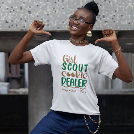 Girl Scout Cookie Dealer Custom T-Shirt