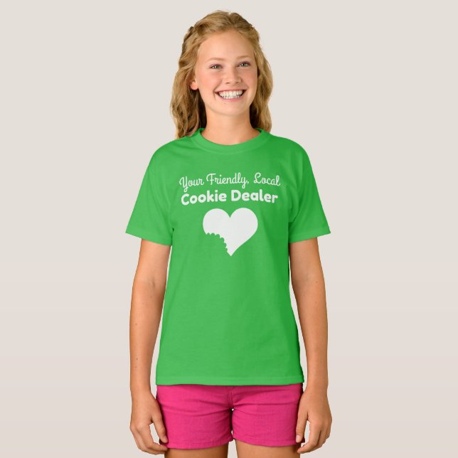 Girl Scout Cookie Seller Shirt (Vorne ganz)