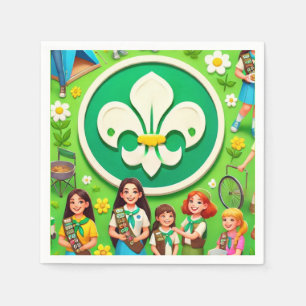 Girl Scout Honor Serviette