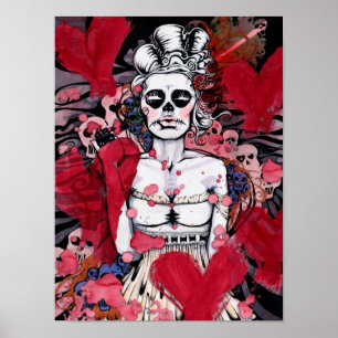 "Girl"-Serie DRUCKEN Poster