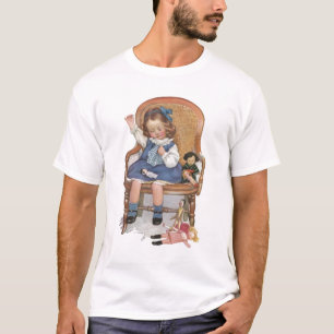Girl Sewing Dolles T-Shirt
