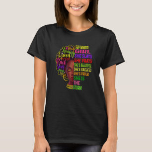 Girl She Slays & Prays Birthday G T-Shirt