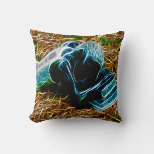 Girl Sleeping neben der Buchstudie lernen Kissen