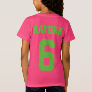 Girl Soccer Geburtstagsparty T - Shirt