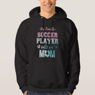 Girl Soccer Player Team reinigt Mama Goalie Captai Hoodie