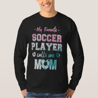 Girl Soccer Player Team reinigt Mama Goalie Captai T-Shirt