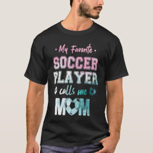 Girl Soccer Player Team reinigt Mama Goalie Captai T-Shirt