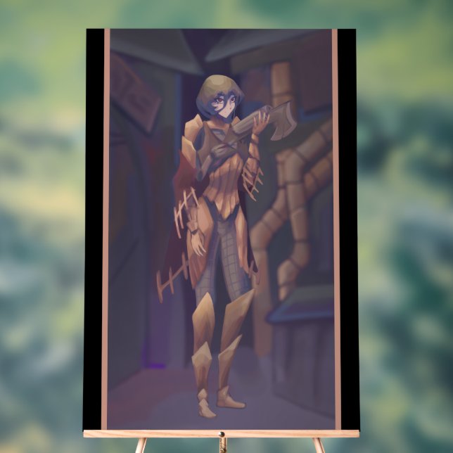Girl Steampunk anime Acrylschild (Neutral)