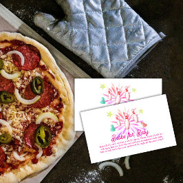 Girl Strike Up Bowling Books For Baby Shower Begleitkarte