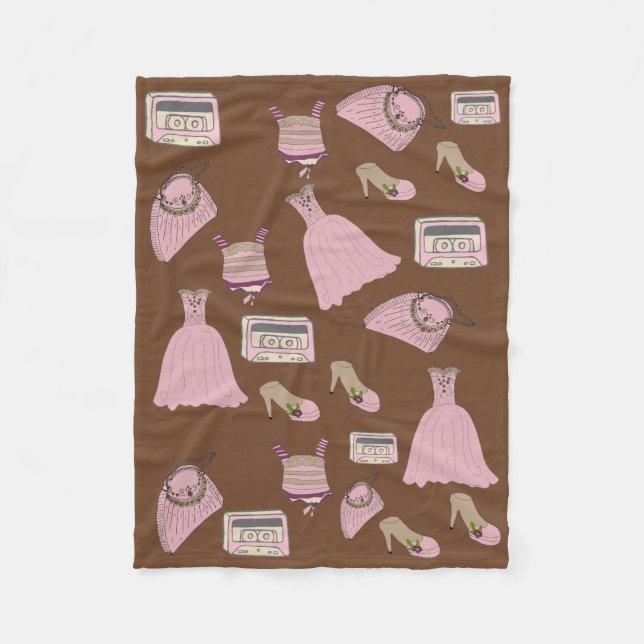 GIRL STUFF FLEECEDECKE (Vorderseite)