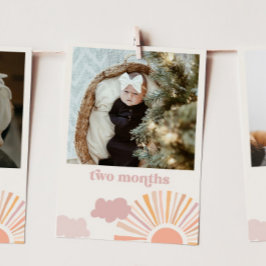 Girl Sun Monthly Banner - Zwei Monate Einladung