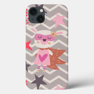 Girl Superhero Bunny Case-Mate iPhone Hülle