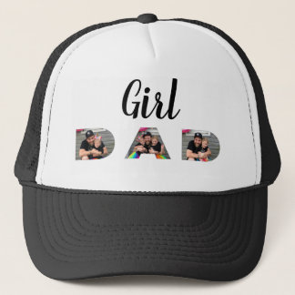 Girl Vater Foto Trucker Hat Truckerkappe