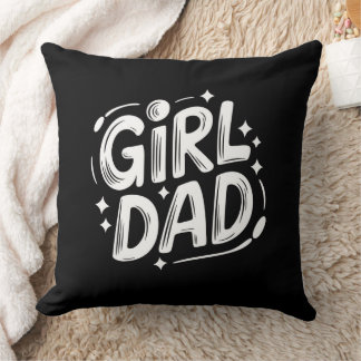 Girl Vater Pillow - Proud Father Gift zum Vater de Kissen