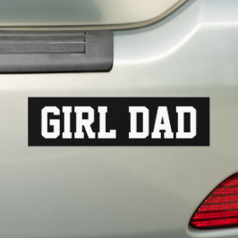 Girl Vater Schwarz Custom niedlich modern Spaß coo Autoaufkleber