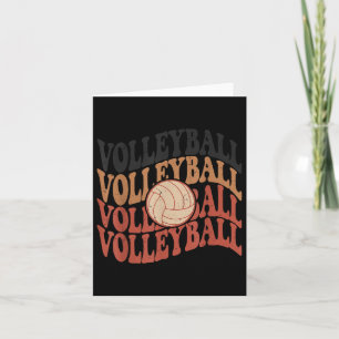 Girl Volleyball T Shirt Teen Frauen Mama Niedlich Karte