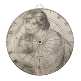 Girl (von Pierre-Auguste Renoir) Dartscheibe