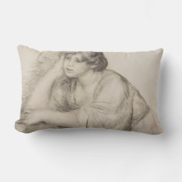 Girl (von Pierre-Auguste Renoir) Lendenkissen