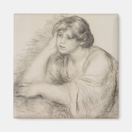 Girl (von Pierre-Auguste Renoir) Magnet