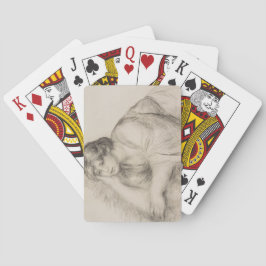 Girl (von Pierre-Auguste Renoir) Spielkarten