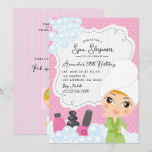 Girl Wellness-Center Sleepover Geburtstagsparty Ei