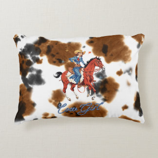 Girl Wester Pillow Dekokissen