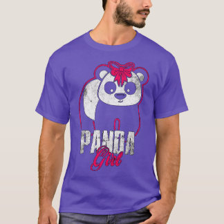 Girl Who Lieben Pandas Panda Girl T-Shirt