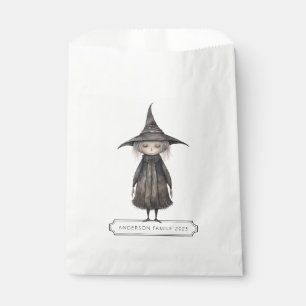 Girl Witch Favor Bag Geschenktütchen