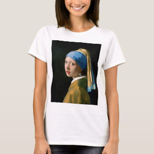 Girl with a Pearl Earring, Johannes Vermeer, 1665 T-Shirt
