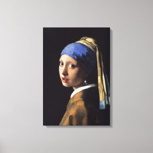 Girl with a Pearl Earring - Johannes Vermeer Leinwanddruck
