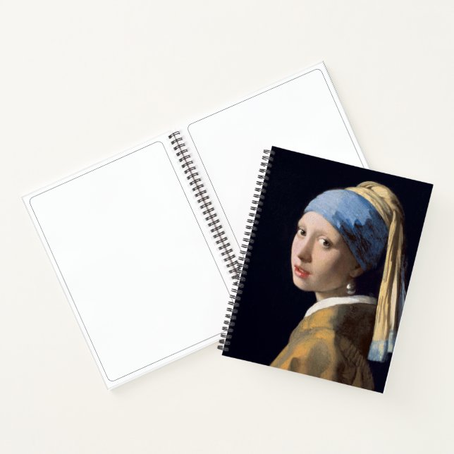 Girl with a Pearl Earring Notizbuch (Innenseite)