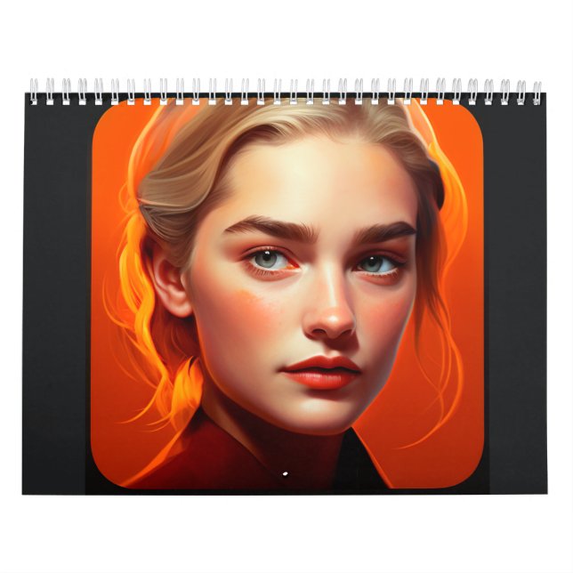 Girl with blue eyes kalender (Titelbild)