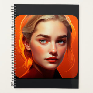 Girl with blue eyes planer