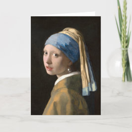 Girl with the pearl earring - Johannes Vermeer Karte