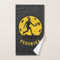 Girl Woman Pickleball Spieler Racketball Name Schw