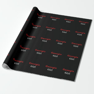 Girl-Wrapping-Papier Geschenkpapier