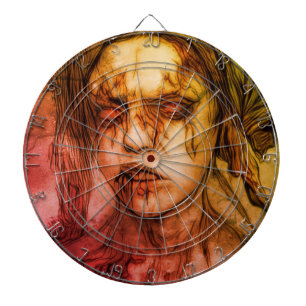 Girl Zombie Dartboard Dartscheibe