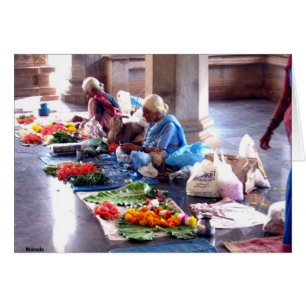 Girlanden der Blumen