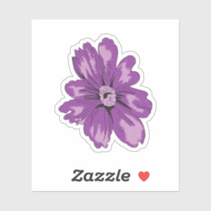 Girlanstil, Leichtbaumpflanze, gebleichte Zeder Aufkleber