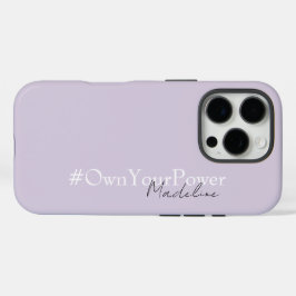 Girlboss Empowerment-Geschenk - Personalisierter N iPhone 16 Pro Hülle