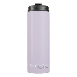 Girlboss Empowerment-Geschenk - Personalisierter N Thermosbecher