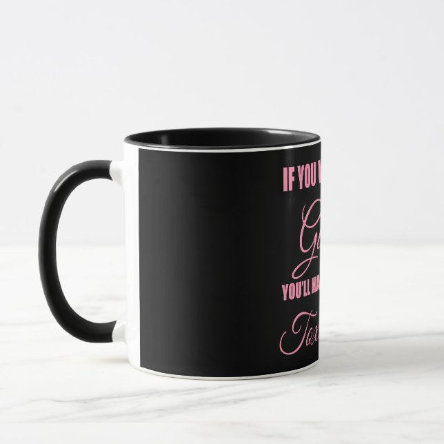 Girlboss Toxische Eigenschaften Tasse (Links)