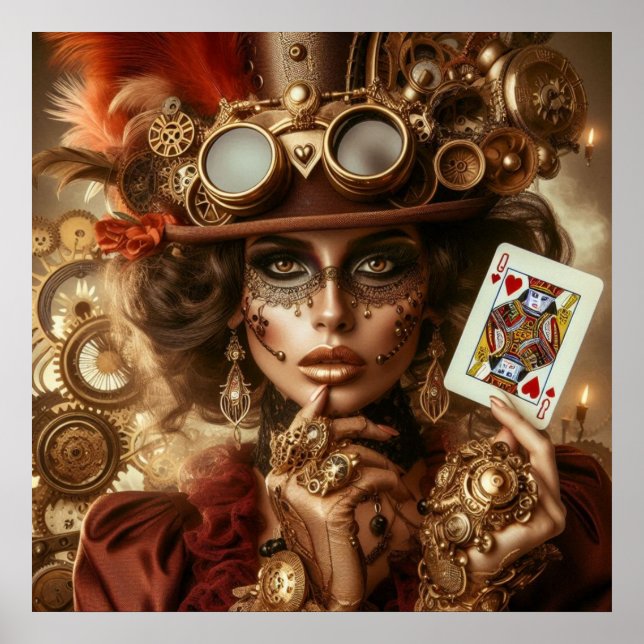 "Girlfriend" "Beautiful Queen of Heart V3 Poster (Vorne)