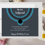 Girlfriend Jewele Message Card<br><div class="desc">Äußern Sie Ihre tiefsten Gefühle mit dieser eleganten Juwel Message Card mit Ihrer eigenen Halskette. Diese Karte erfasst wunderbar das Wesen Ihrer Liebe und Wertschätzung. Ideal für Jubiläen, Geburtstage oder persönliche Touch zu jedem Schmuckgeschenk, was es zu einem gepflegten behalt Sake für Ihre Freundin macht. Zeigen Sie ihr, wie viel...</div>