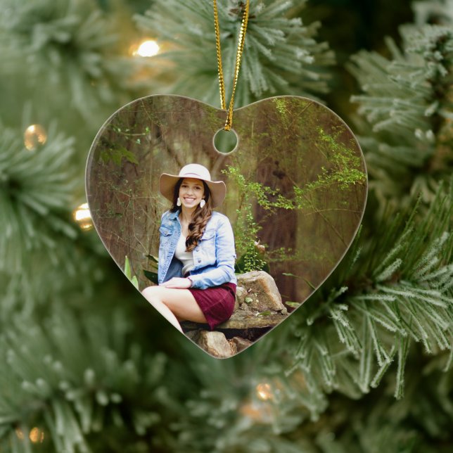 Girlfriend Ornament - Heart Keepake (Baum)