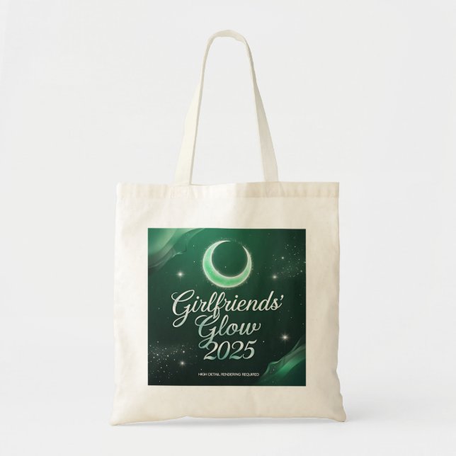Girlfriends’ Emerald Glow Tragetasche (Vorne)