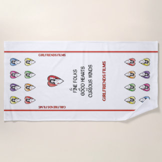 Girlfriends Films Beach Handtuch