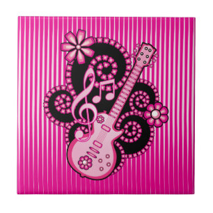 Girlie Guitar Fliese